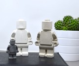 Concrete LEGO Minifigs