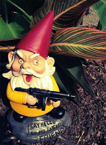 Scarface Garden Gnome Scarface Garden Gnome