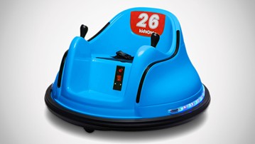 Kidzone Ride-On Spinning Bumper Car