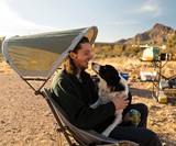 GCI Outdoor Pod Rocker Chair with SunShade