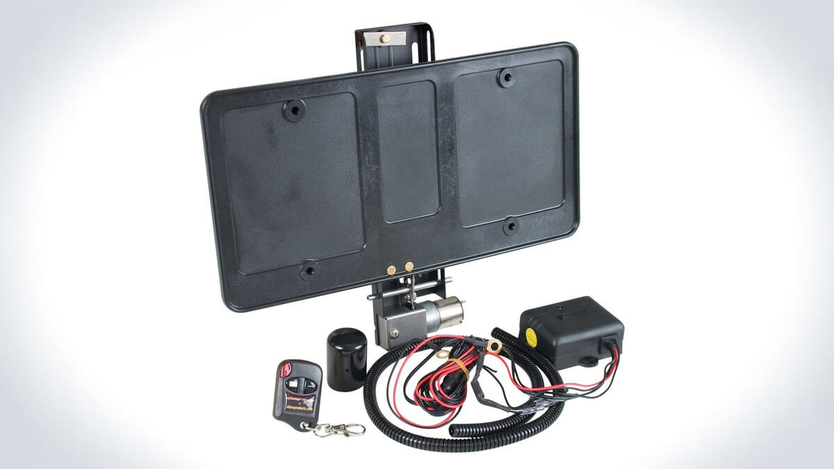 Show N Go Electric Powered License Plate Frame Show N Go Electric Powered License Plate Frame