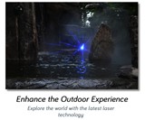 Firefly Blue Laser Lamp