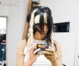 Computer Vision Camouflaged Woman