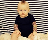 Baby Tattoo Sleeve Onesie
