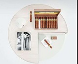 Rotating Pie Chart Coffee Table