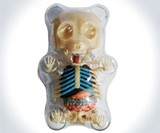 Anatomical Gummi Bear in Clear