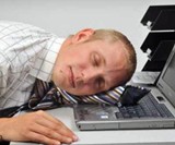 Man Sleeping on Pillow Tie