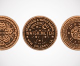 RethinkTANK City Manhole Cover Coasters & Trivets