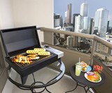 PowerChef Tabletop Grill on Patio