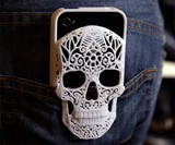 3D Printed Skull iPhone Case