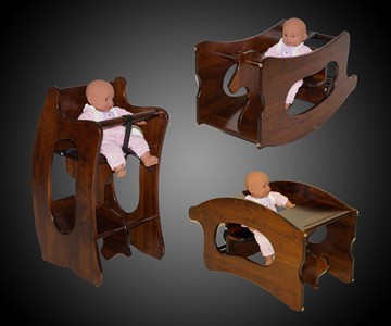 3-in-1 Amish High Chair 3-in-1 Amish High Chair