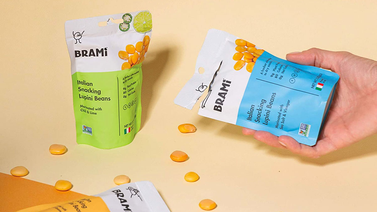 BRAMI High-Protein, Low-Carb Pickled Lupini Beans BRAMI High-Protein, Low-Carb Pickled Lupini Beans