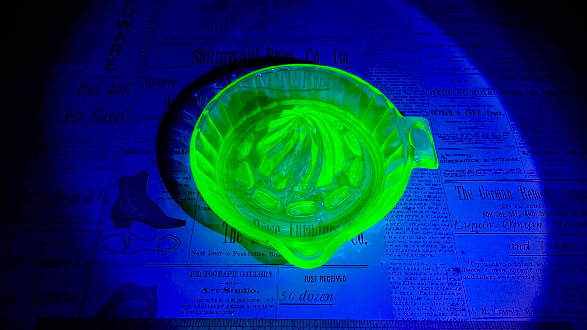 Uranium Glass Juicer