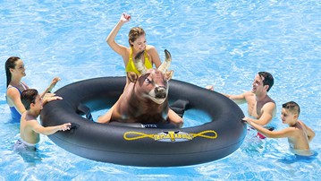Inflat-A-Bull Pool Toy Inflat-A-Bull Pool Toy