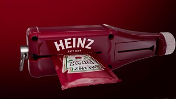 Heinz Ketchup Packet Roller Heinz Ketchup Packet Roller