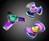 NeoChrome Fidget Spinners