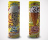 Cookie & Pretzel Ice Cream Cones