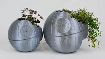 Death Star Planters