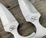 Burls Belt Buckle Knife & Belt
