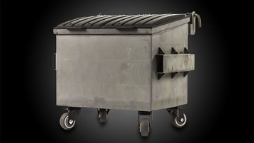 Dumpsty Steel Desktop Dumpster Dumpsty Steel Desktop Dumpster