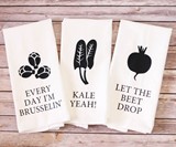Song Lyric Dish Towels
