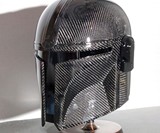 Carbon Composite Mandalorian Helmet
