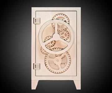 Mr. Knox Wooden Safe
