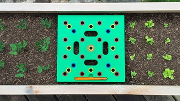 Seeding Square - Square Foot Gardening Template Seeding Square - Square Foot Gardening Template