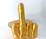 Middle Finger Toilet Paper Holder