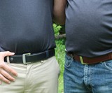 Burls Belt Buckle Knife & Belt
