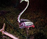 Zombie Lawn Flamingo