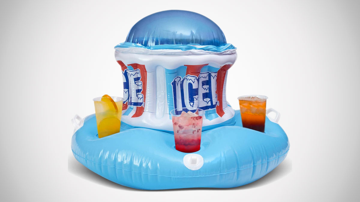Icee Floating Inflatable Cooler