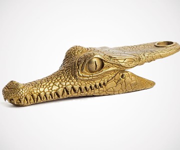 Brass Crocodile Clip Brass Crocodile Clip