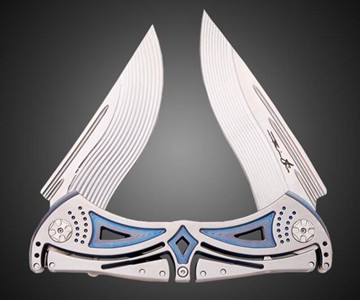 Buy Tighe Dual Blade Titanium Knife Buy Tighe Dual Blade Titanium Knife
