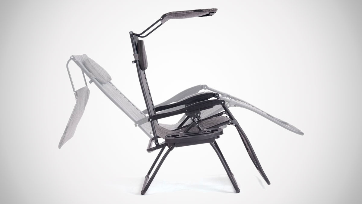 Zero Gravity Lounge Chair with Shade Canopy Zero Gravity Lounge Chair with Shade Canopy
