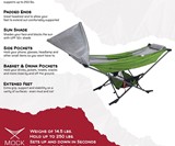 Mock ONE Portable Folding Hammock with Stand