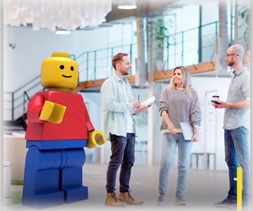 The LEGO Maxifigure - Life-Size LEGO Minifigure