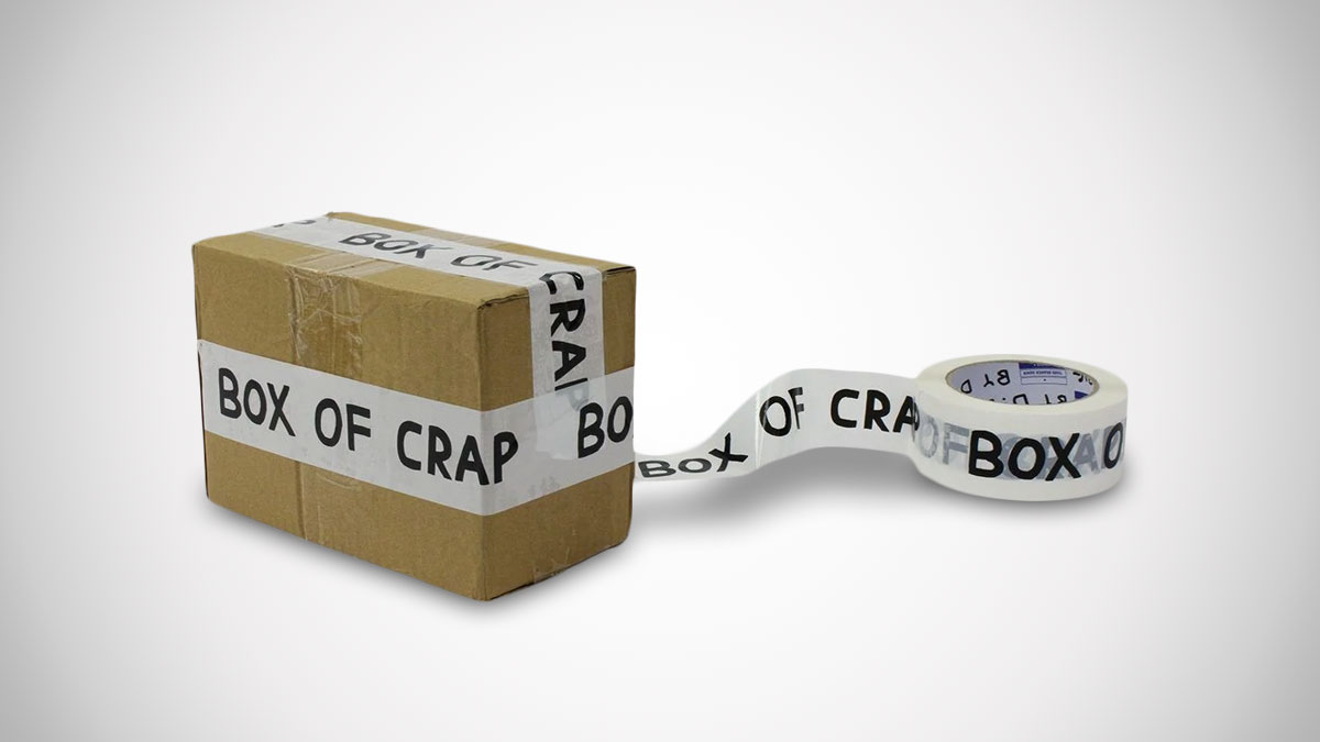 Box of Crap Packing Tape Box of Crap Packing Tape
