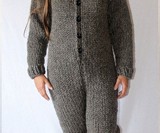 Hand Knit Adult Onesies