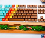 BreakWooden Wood & Resin Keyboard Wrist Rests