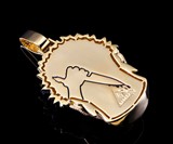 14K Gold Michael Myers Pendant
