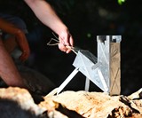 VIREstove - Foldable Wood Burning Rocket Stove
