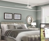 Indoor/Outdoor Wi-Fi Enabled Ceiling Fan