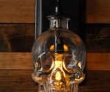 Crystal Head Vodka Skull Wall Sconce