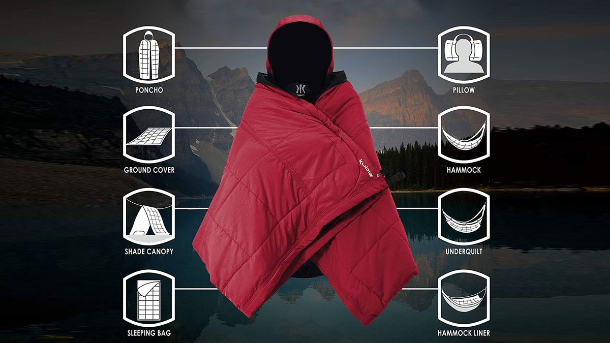 Kijaro Kubie Multi-Use Outdoor Blanket Kijaro Kubie Multi-Use Outdoor Blanket
