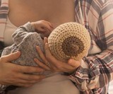 Boobie Beanie for Breastfeeding Children...and Adults