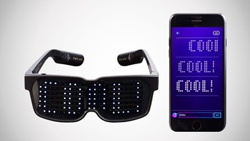 Customizable Bluetooth LED Glasses Customizable Bluetooth LED Glasses