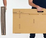 Refold Portable Cardboard Desk