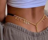 Personalized Name or Message Thong