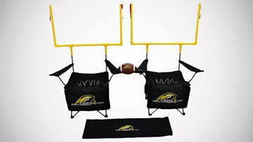 Football Season/Tailgating: QB54 Lawn Chair Football Game